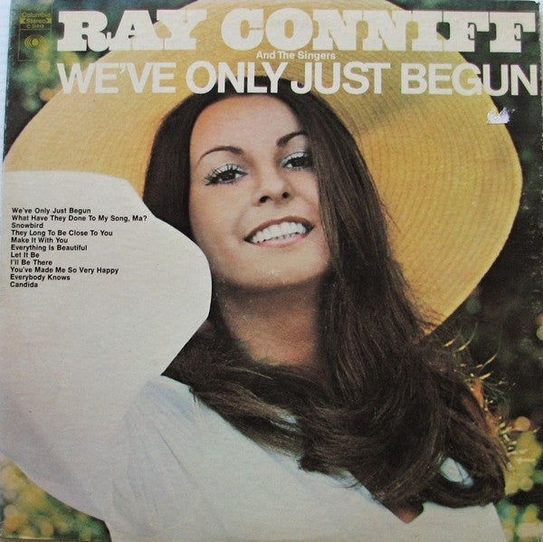 Ray Conniff And The Singers : We've Only Just Begun (LP, Album, San)