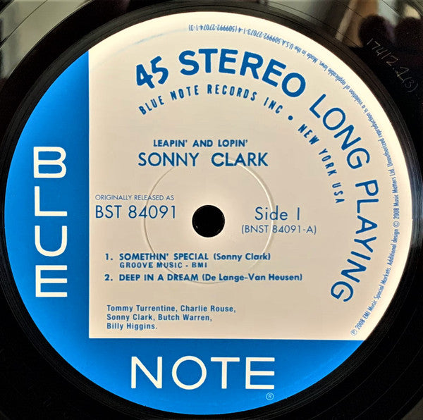 Sonny Clark : Leapin' And Lopin' (2xLP, Album, Ltd, Num, RE, RM, Gat)