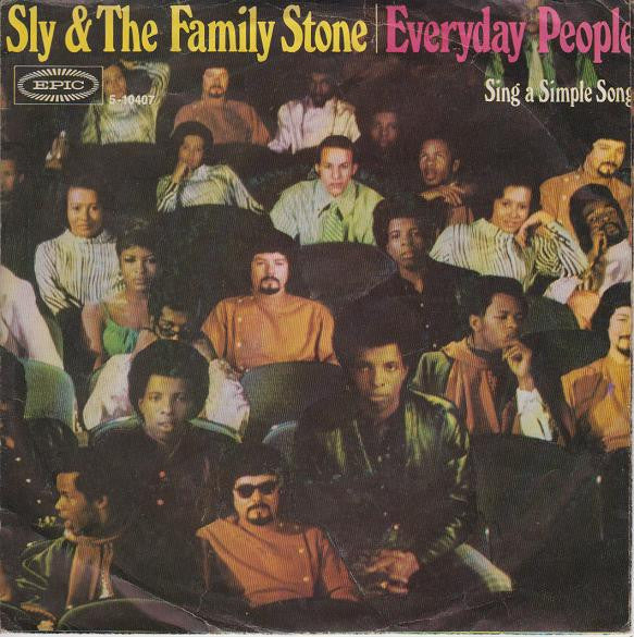 Sly & The Family Stone : Everyday People (7", Single)
