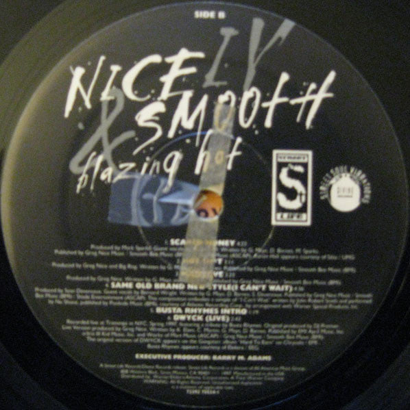 Nice & Smooth : IV : Blazing Hot (LP, Album)