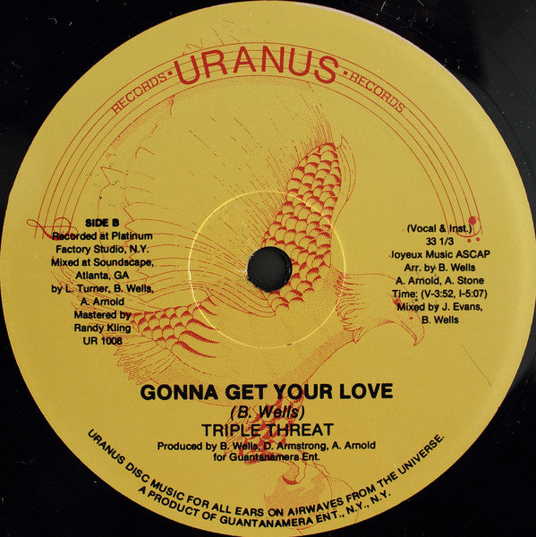 Triple Threat (7) : I'm So Proud (Tribute To Curtis Mayfield) / Gonna Get Your Love (12")