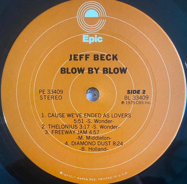 Jeff Beck : Blow By Blow (LP, Album, Mix)