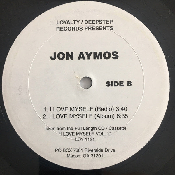Jon Aymos : Bounce Wit It / I Love Myself (12", Promo)