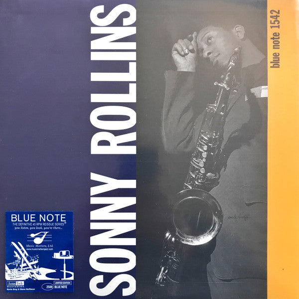 Sonny Rollins : Sonny Rollins Volume 1 (2x12", Album, Mono, Ltd, Num, RE, 180)