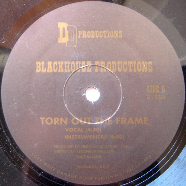 Blackhouse Productions : Torn Out The Frame (12")