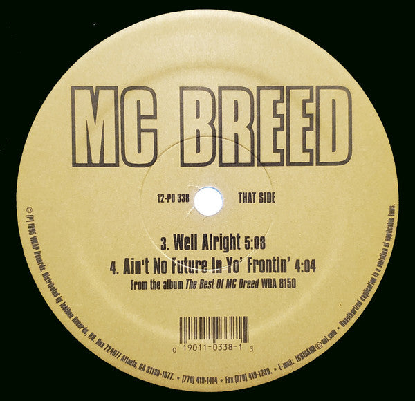 MC Breed : Real MC (12", Cle)