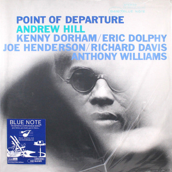 Andrew Hill : Point Of Departure (2xLP, Album, Ltd, Num, RE, Gat)