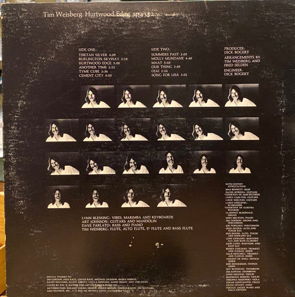 Tim Weisberg : Hurtwood Edge (LP, Album, RP)