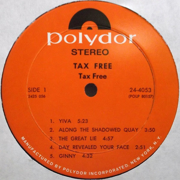 Tax Free (2) : Tax Free (LP, Album)