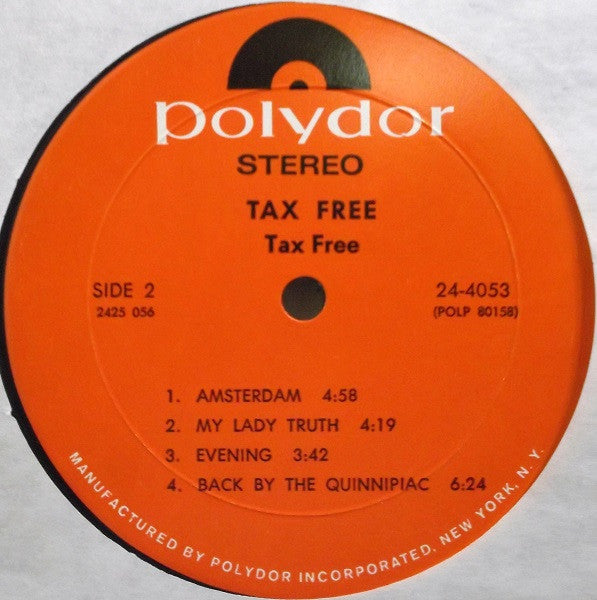 Tax Free (2) : Tax Free (LP, Album)