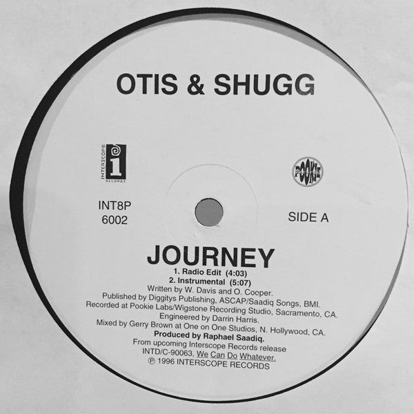 Otis & Shugg : Journey (12")