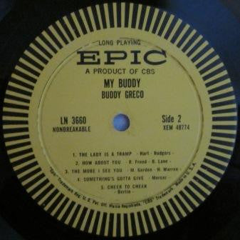 Buddy Greco : My Buddy (LP)