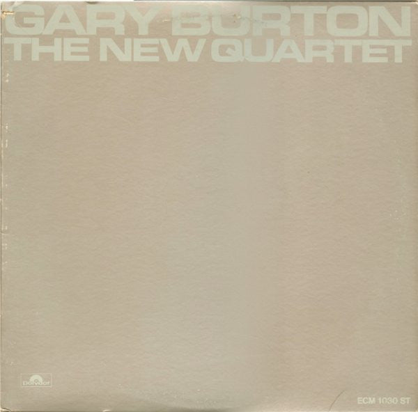Gary Burton : The New Quartet (LP, Album)