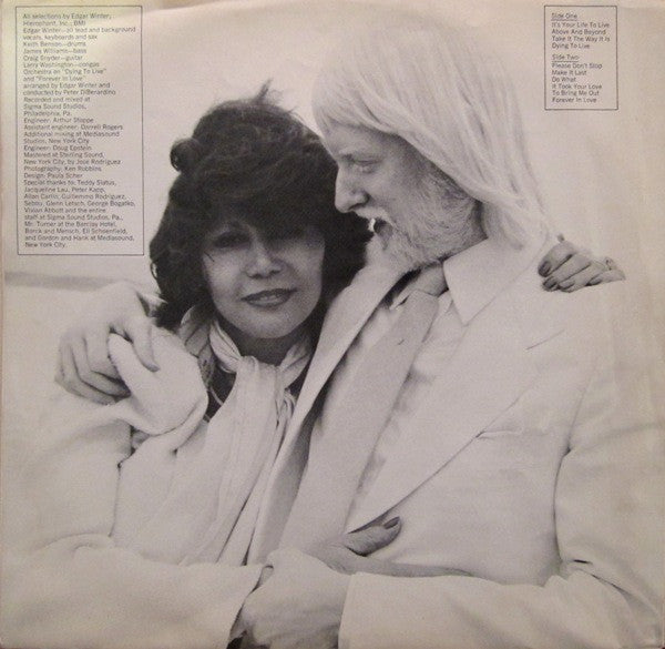 Edgar Winter : The Edgar Winter Album (LP, Album, Promo)