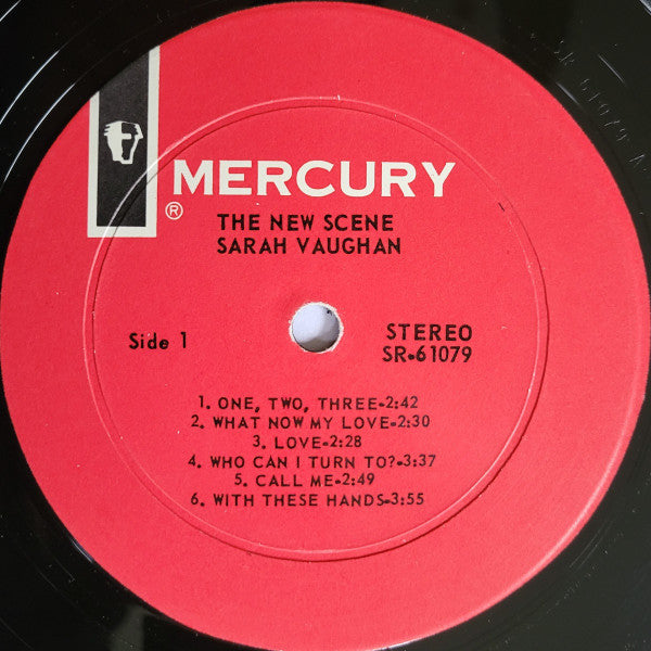 Sarah Vaughan : The New Scene (LP, Album)