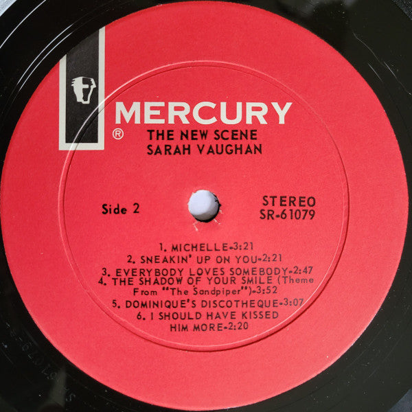 Sarah Vaughan : The New Scene (LP, Album)