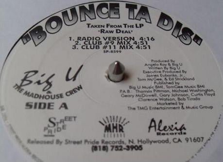 Big U & The Madhouse Crew : Bounce Ta Dis (12")