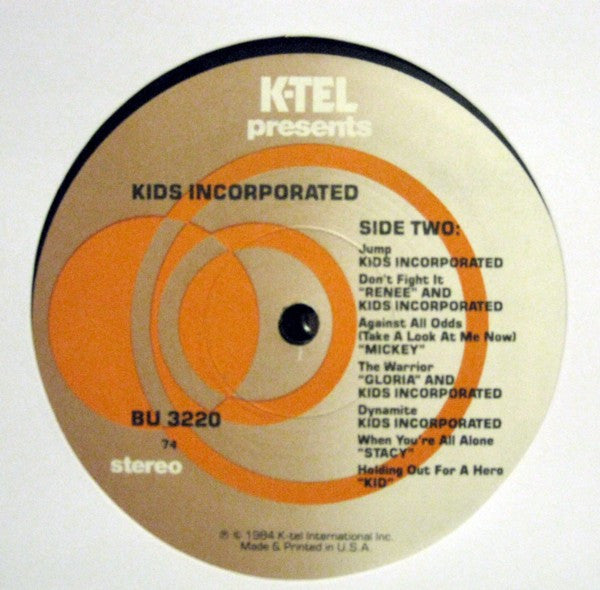Kids Incorporated : Kids Incorporated (LP)