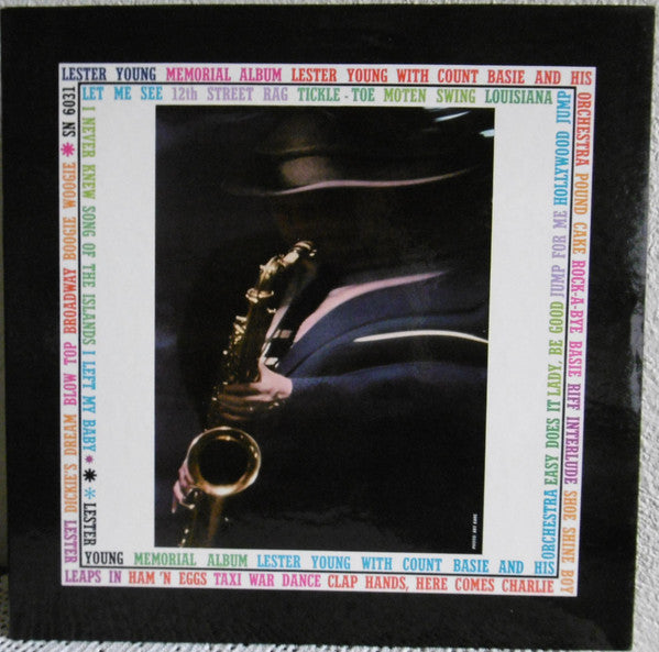 Lester Young With Count Basie Orchestra : Lester Young Memorial Album (2xLP, Comp)