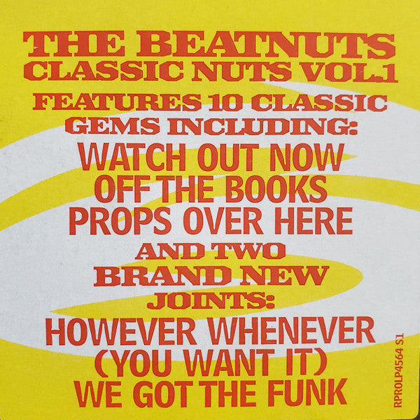 The Beatnuts : Classic Nuts Volume 1 (2xLP, Comp, Promo, Cle)