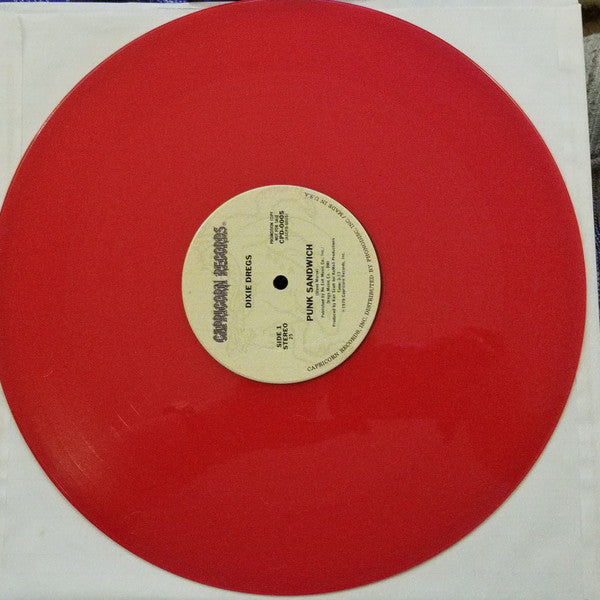 Dixie Dregs : Punk Sandwich / Night Of The Living Dregs (12", Promo, Red)