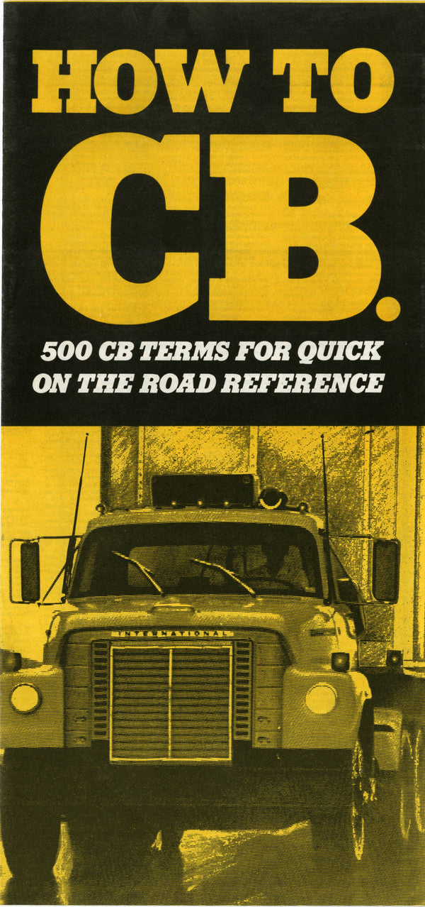 Leif Jensen (6) : How To CB. (LP, Album)