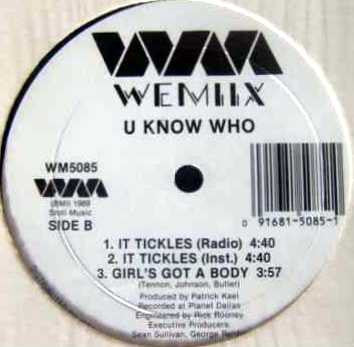 U Know Who* : It Tickles (12")