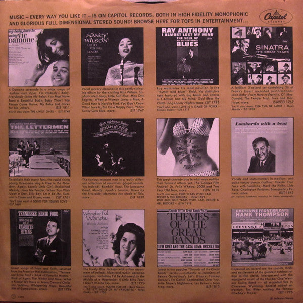 Nelson Riddle And His Orchestra : Route 66 And Other T.V. Themes (LP, Album)