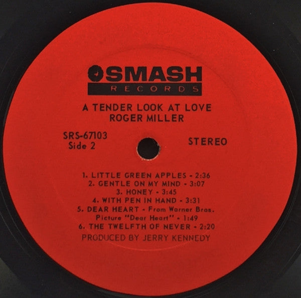 Roger Miller : A Tender Look At Love (LP, Album, Mer)
