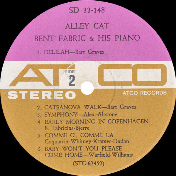 Bent Fabric : Alley Cat (LP, Album)