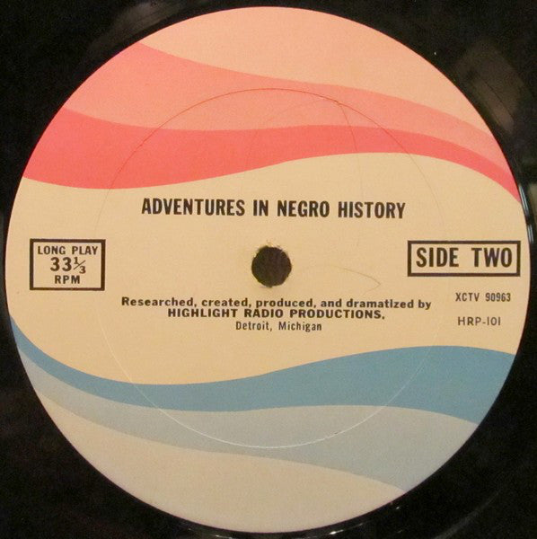 Unknown Artist : Adventures In Negro History (LP, Album)