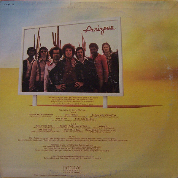 Arizona (3) : Arizona (LP, Album)