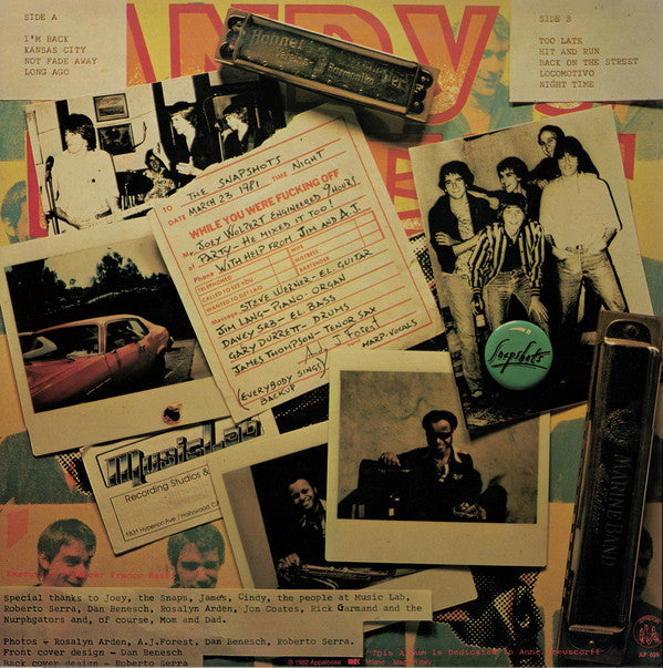 Andy J. Forest and The Snapshots (2) : Andy J. Forest & The Snapshots (LP, Album)