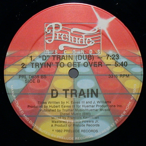 D Train* : Walk On By (12")