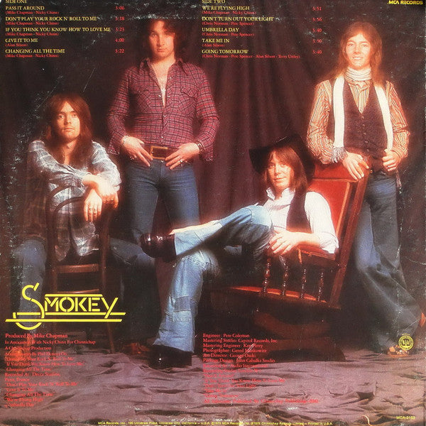 Smokey* : Smokey (LP, Album, Glo)