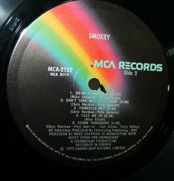 Smokey* : Smokey (LP, Album, Glo)
