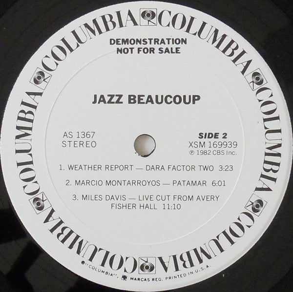 Various : Jazz Beau Coup (LP, Comp, Promo)