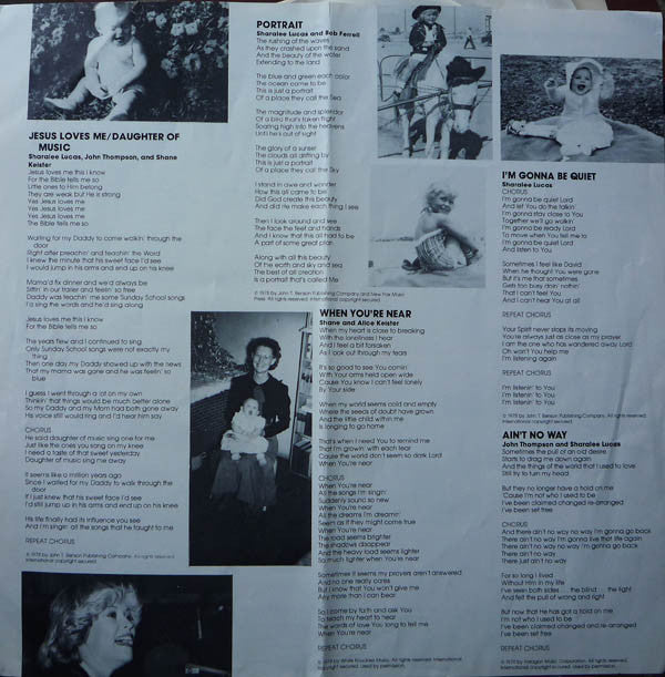 Sharalee : Daughter Of Music (LP)