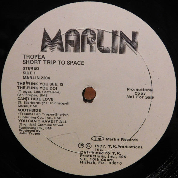 John Tropea : Short Trip To Space (LP, Album, Promo, Gat)