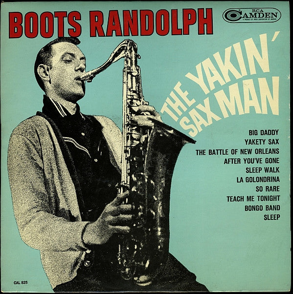 Boots Randolph : The Yakin' Sax Man (LP, Album, Mono, Ind)