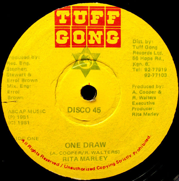 Rita Marley : One Draw (12")