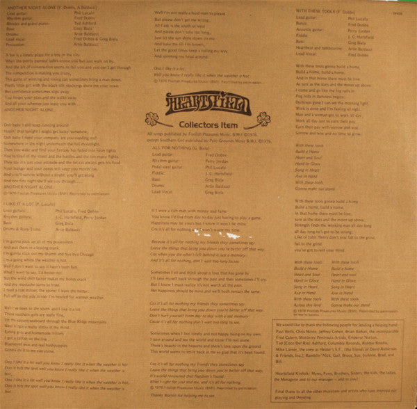 Heartsfield : Collectors Item (LP, Album)