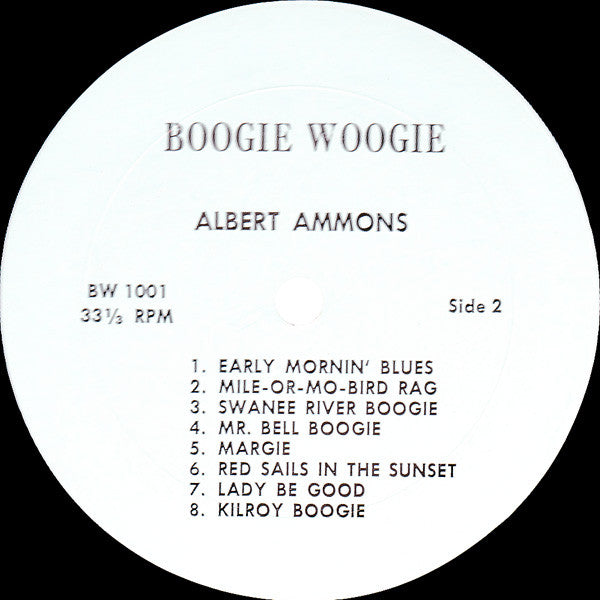 Albert Ammons : Albert Ammons Boogie Woogie (LP, Comp)