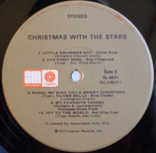 Various : Christmas With The Stars (LP, Comp)