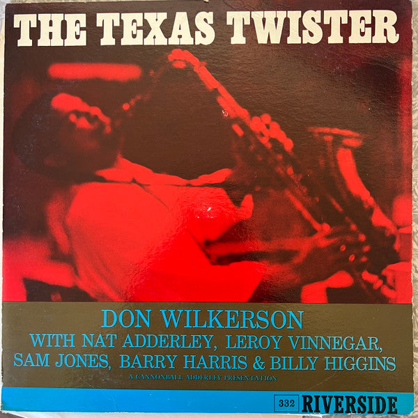Don Wilkerson : The Texas Twister (LP, Album, Mono)