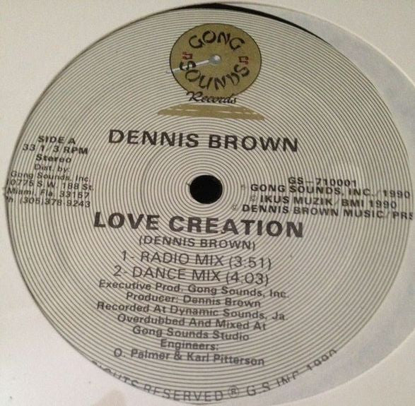 Dennis Brown : Love Creation (12")