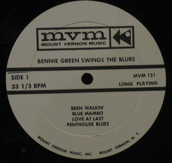 Bennie Green : Bennie Green Swings The Blues (LP, Album, Mono)