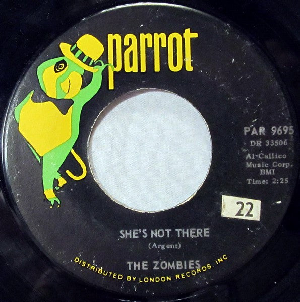 The Zombies : She's Not There (7", Single, Mono, RCA)