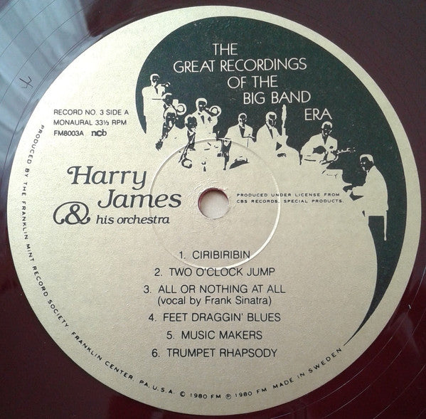 Various : The Greatest Recordings Of The Big Band Era (2xLP, Comp, Red + Box)