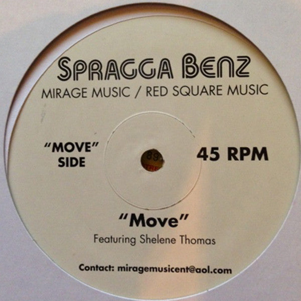 Spragga Benz : Move / For You (12")
